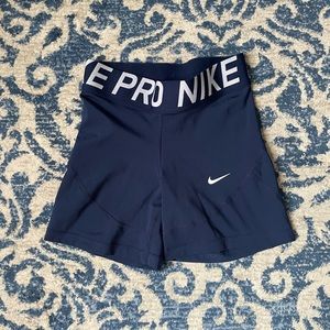 Worn once Nike pro shorts
